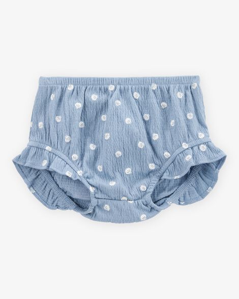 Conjunto de tres piezas con estampado de conchas - Azul/Blanco Carter´s