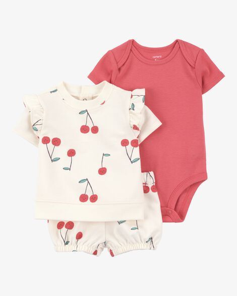 Conjunto de tres piezas Cereza - Carter´s