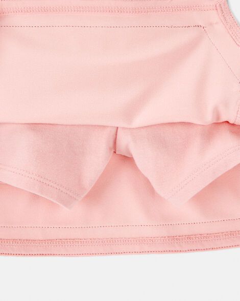 Falda pantalón deportiva de punto para niñas Carter´s - Rosa