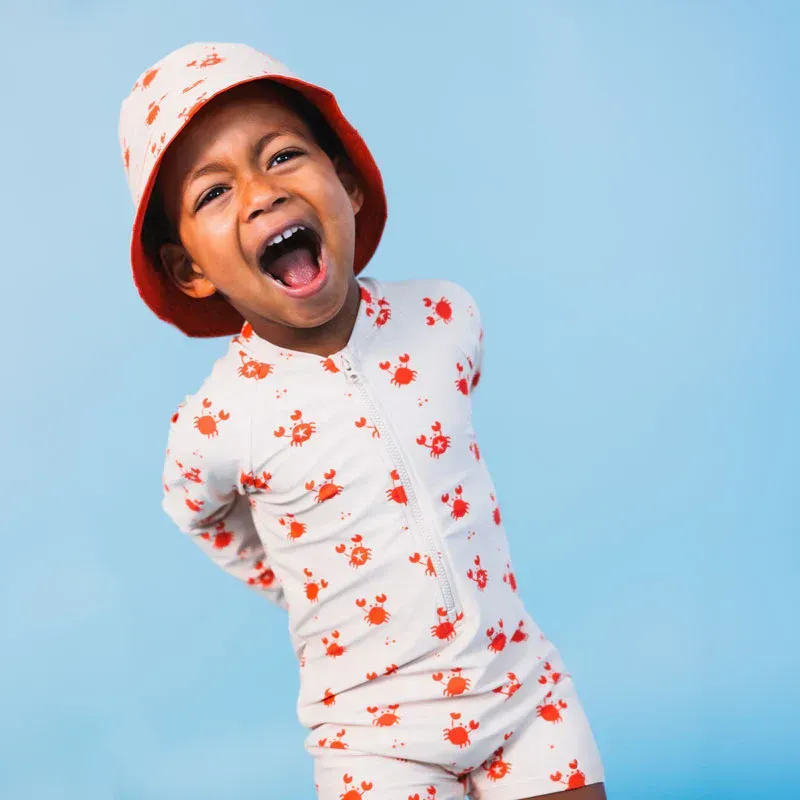 Traje de protección solar Cangrejos Rojos