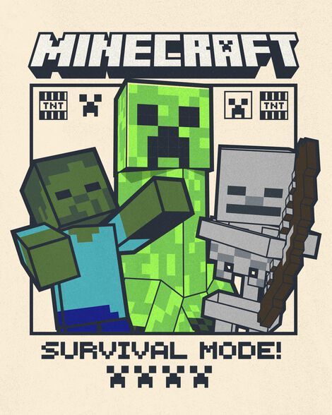 Remera Minecraft - Carter´s