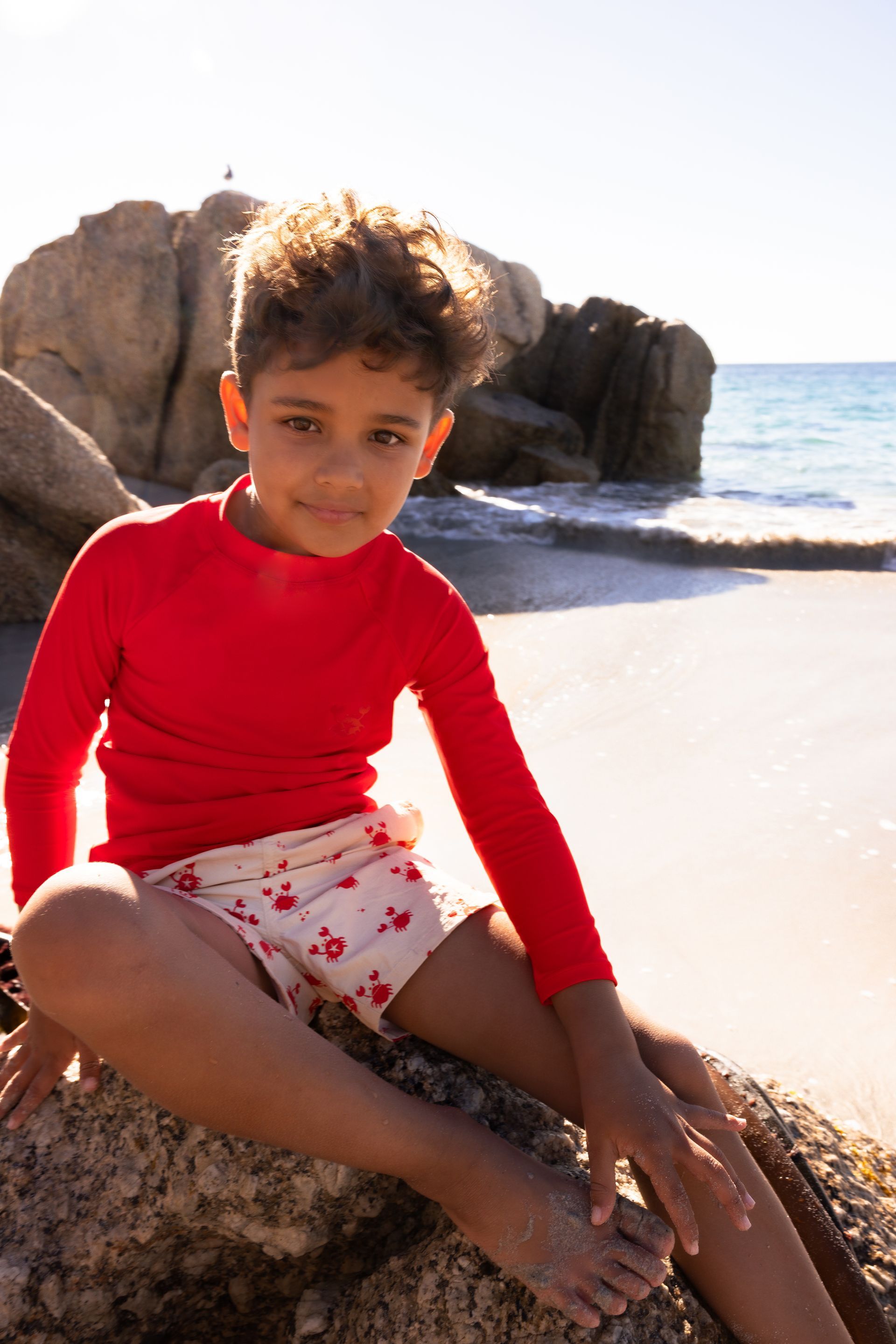 Shorts de baño para niños - Cangrejos Rojos
