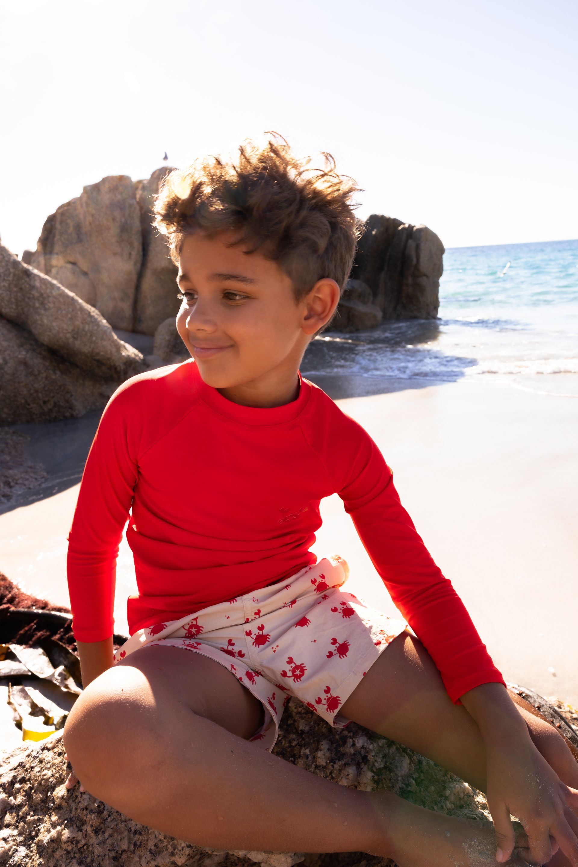 Shorts de baño para niños - Cangrejos Rojos