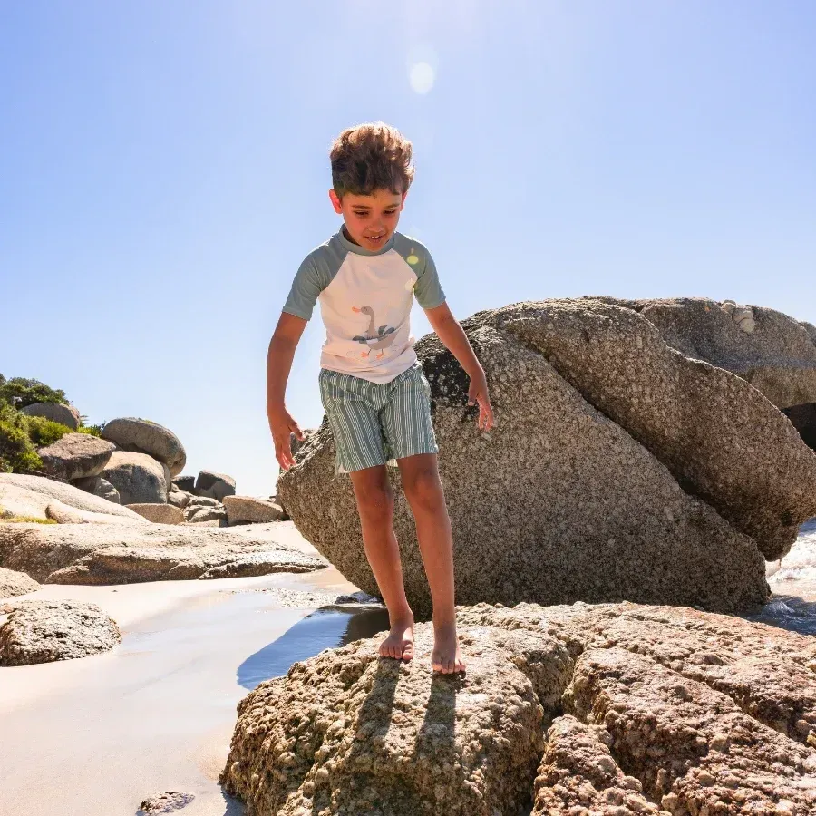 Remere mangas cortas - Ganso Verde UV - Camiseta Unisex UV - 80% PL / 20% EL - UPF 50+