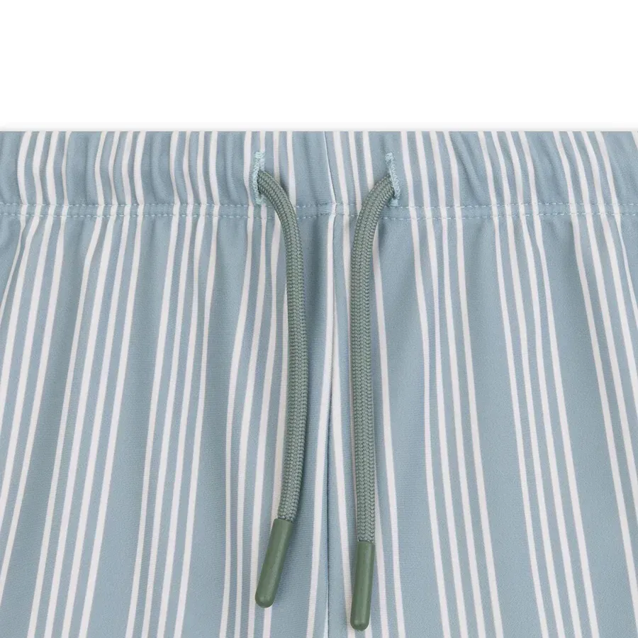 Shorts de baño Rayas Verdes