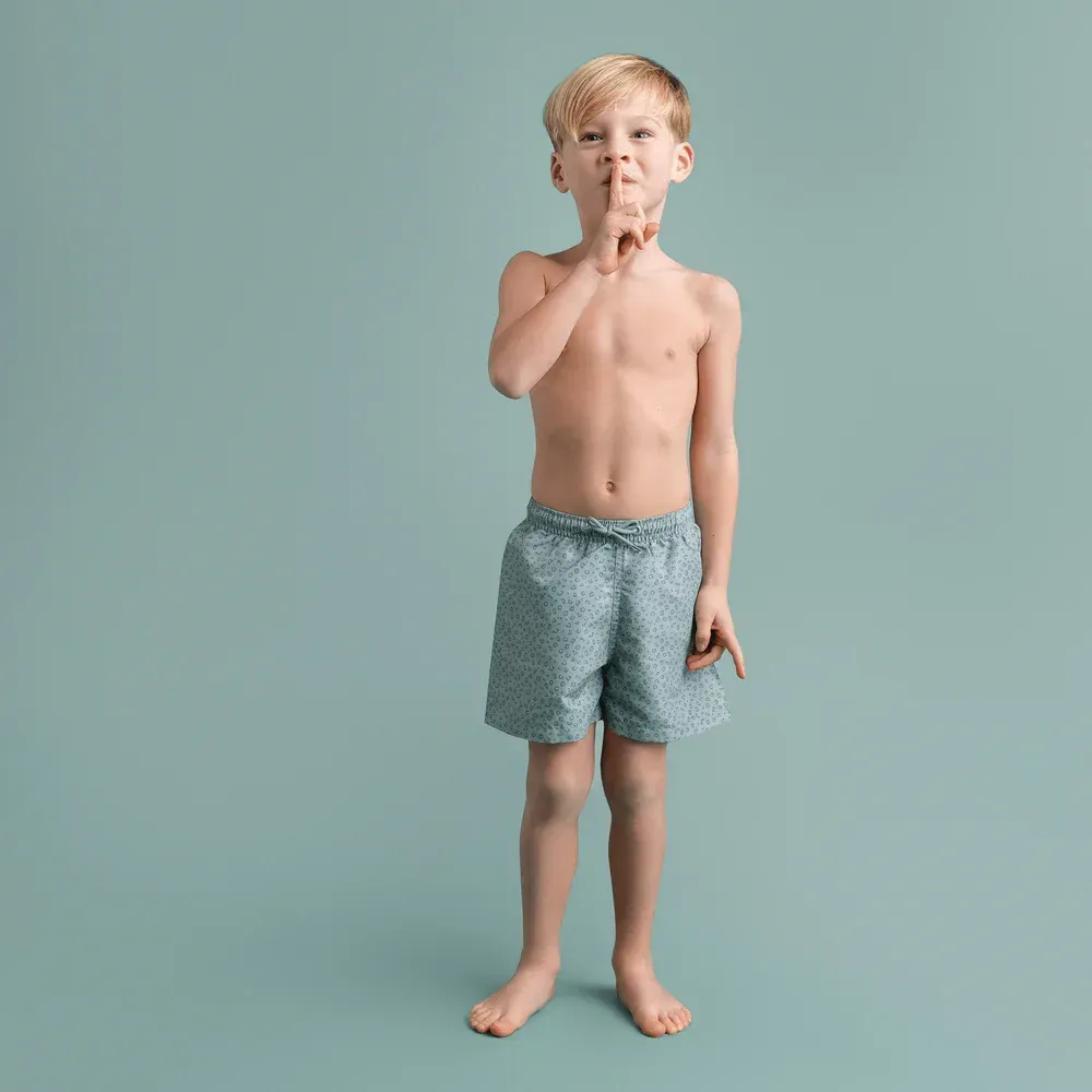 Shorts de baño - Verde - Leopardo