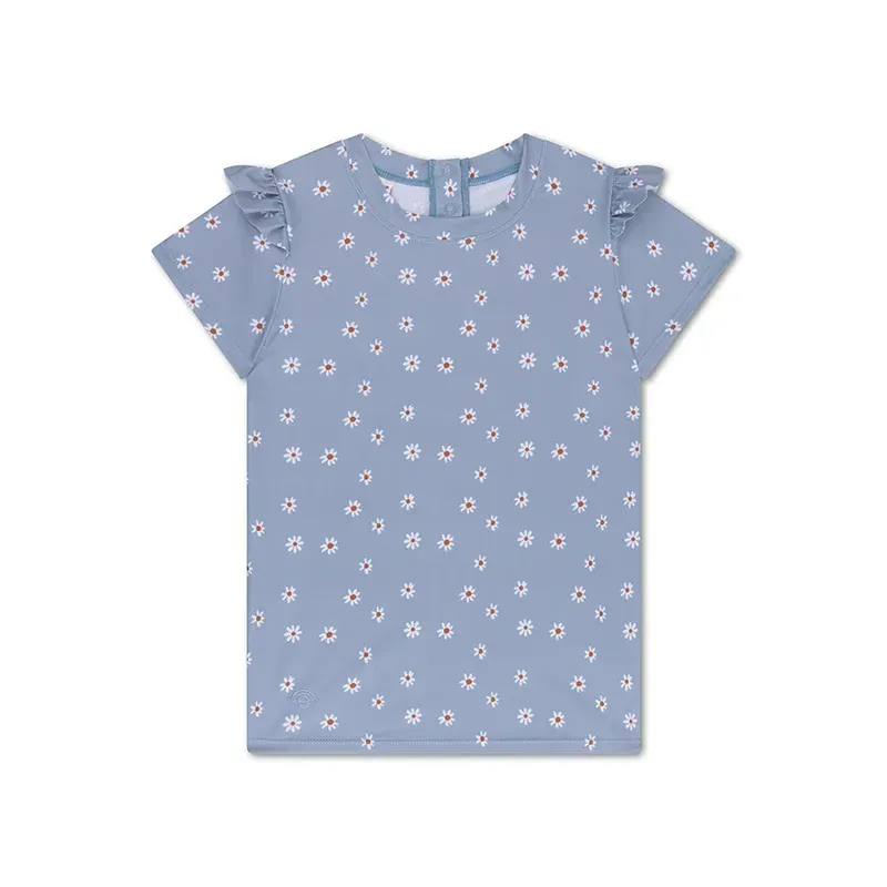 Remera Manga corta - Azul - Daisy Flower