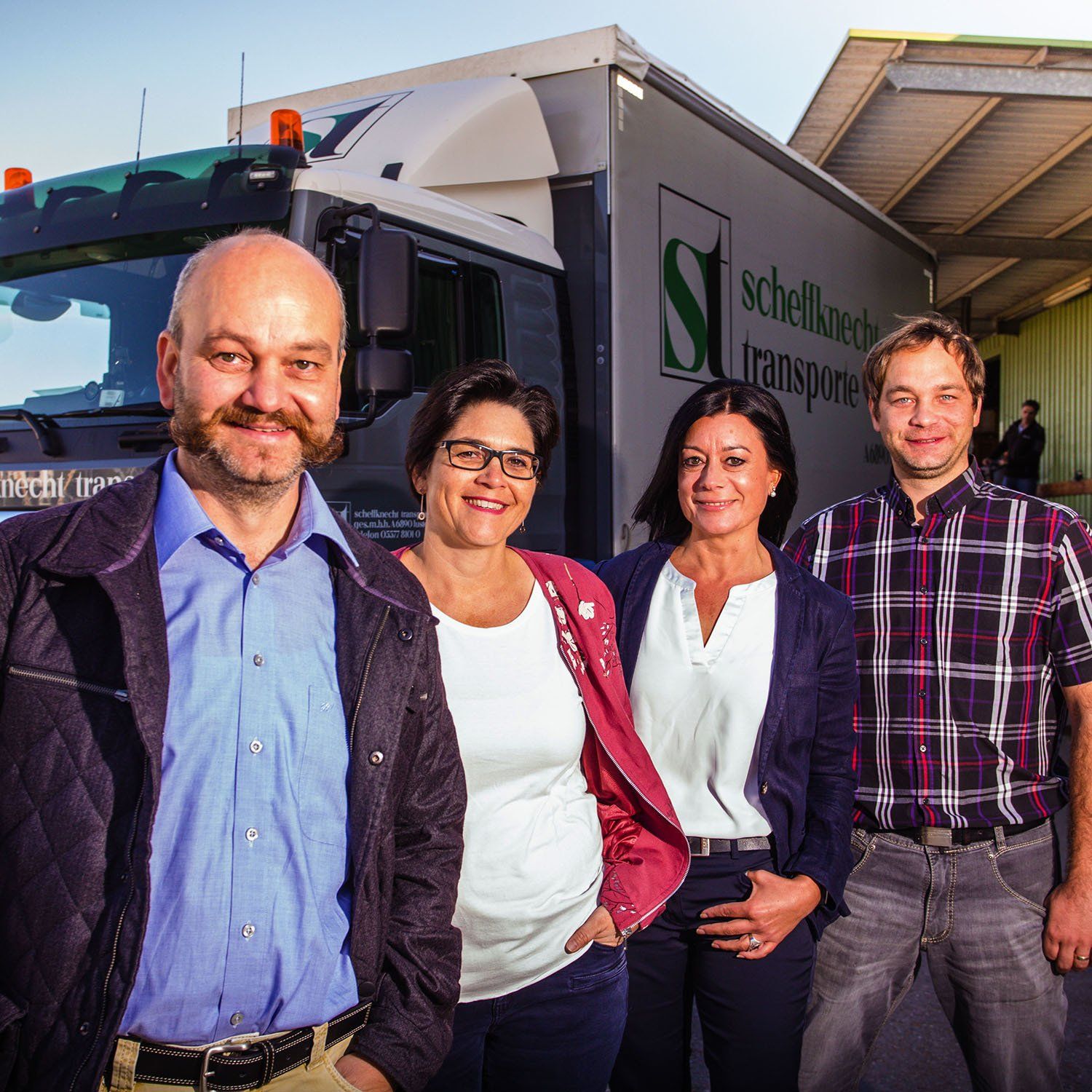 KMU 2017: Auszeichnung Kategorie Dienstleistung/ Tourismus: Scheffknecht Transporte GmbH