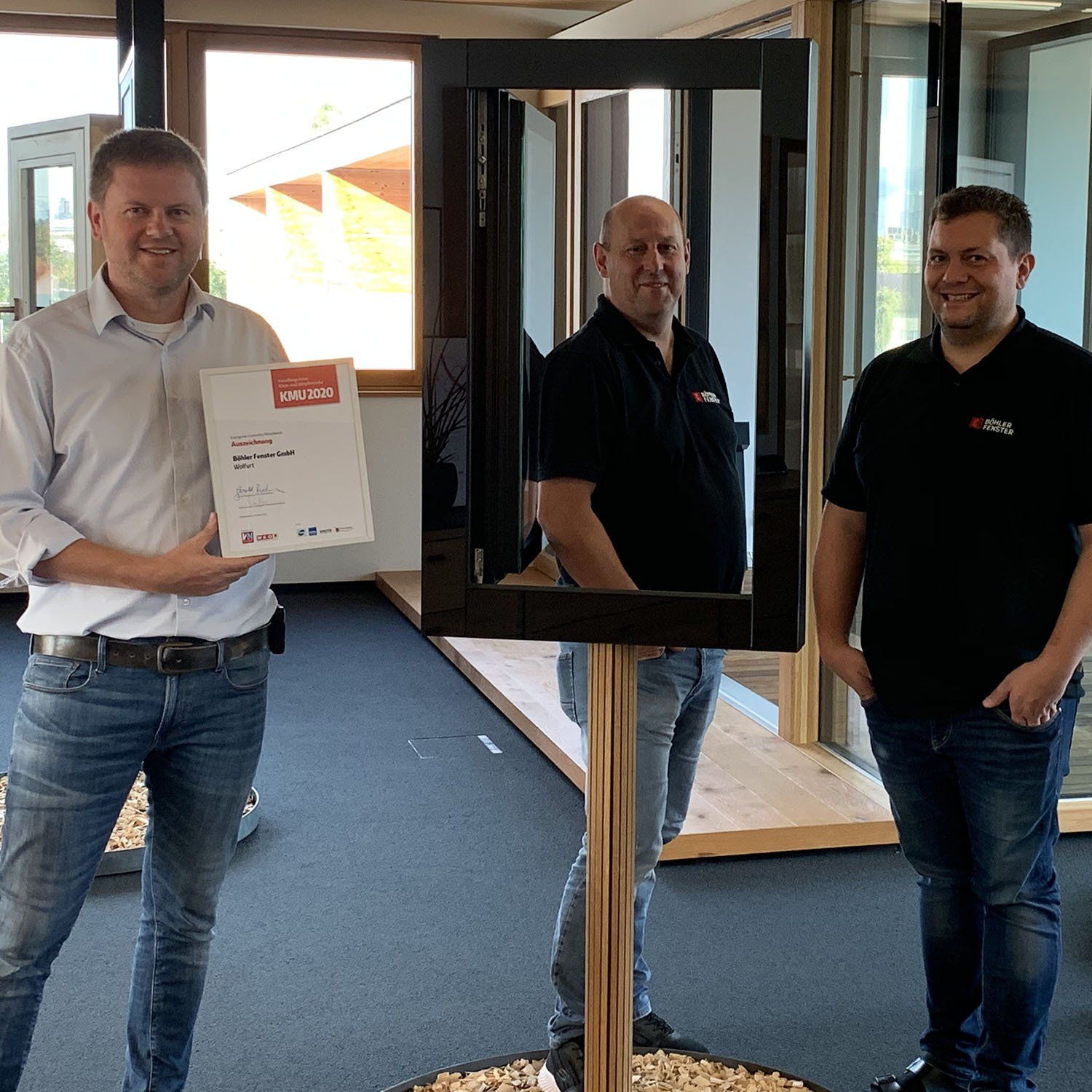 KMU 2020: Auszeichnung Kategorie Gewerbe/Handwerk: Böhler Fenster GmbH