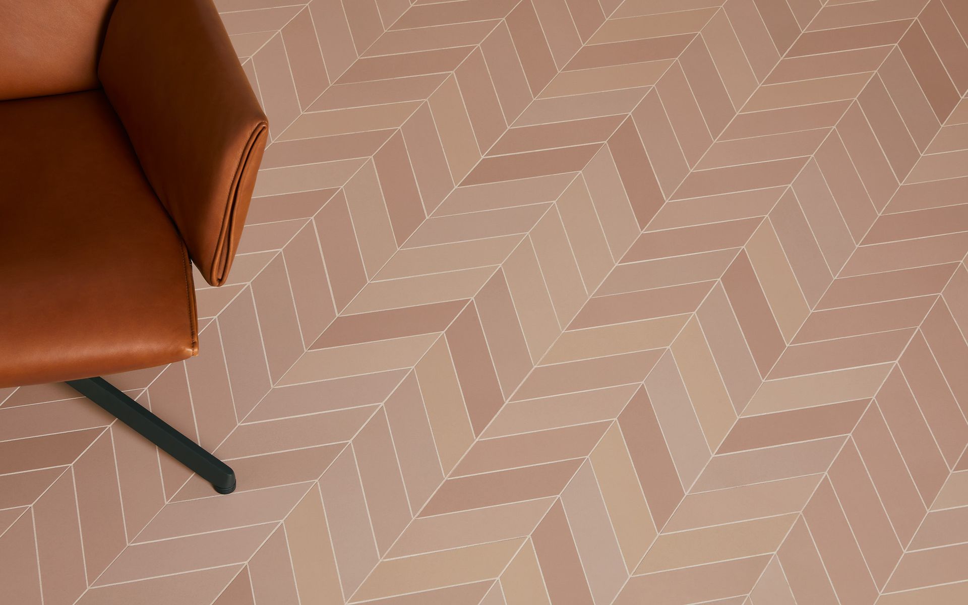 mutina mews rose chevron
