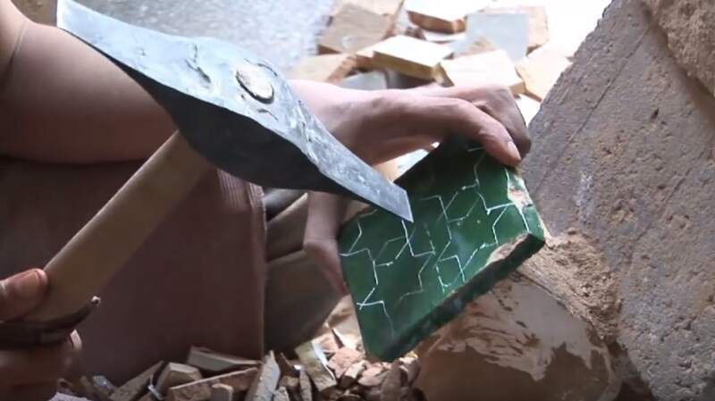 fabrication zellige maroc