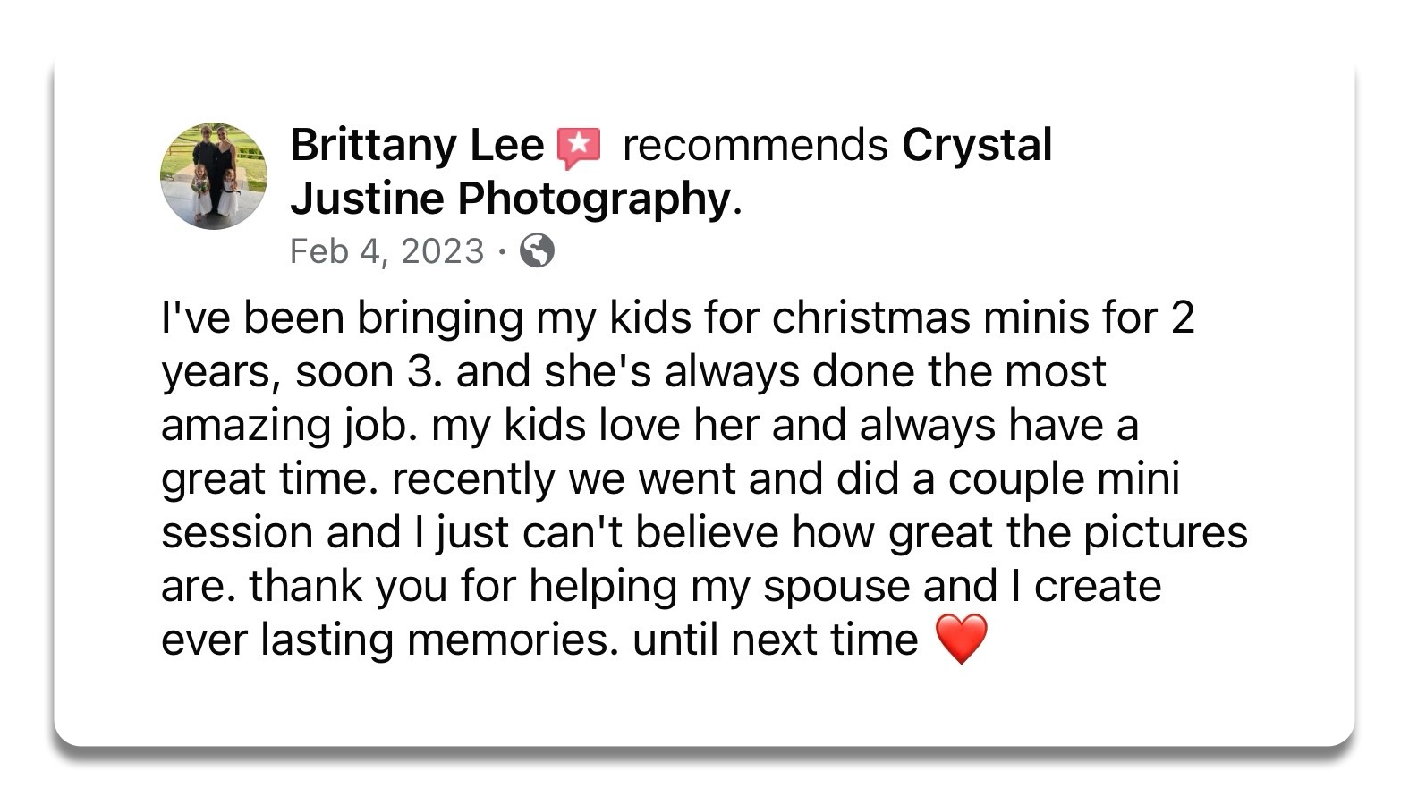 Crystal Justine Review