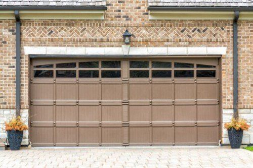 White Paneled Garage Door—Commercial Garage Door Installation in Minneapolis,MN