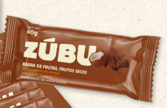 Barra de Proteína de arveja, chocolate al 70% y coco