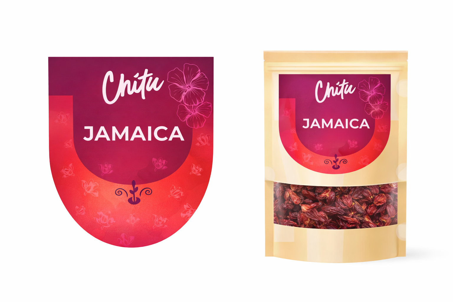 Etiqueta y bolsita de té 