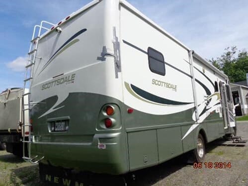 Camper Van Before Repair — Gardiner, ME — Daniel's Auto Body