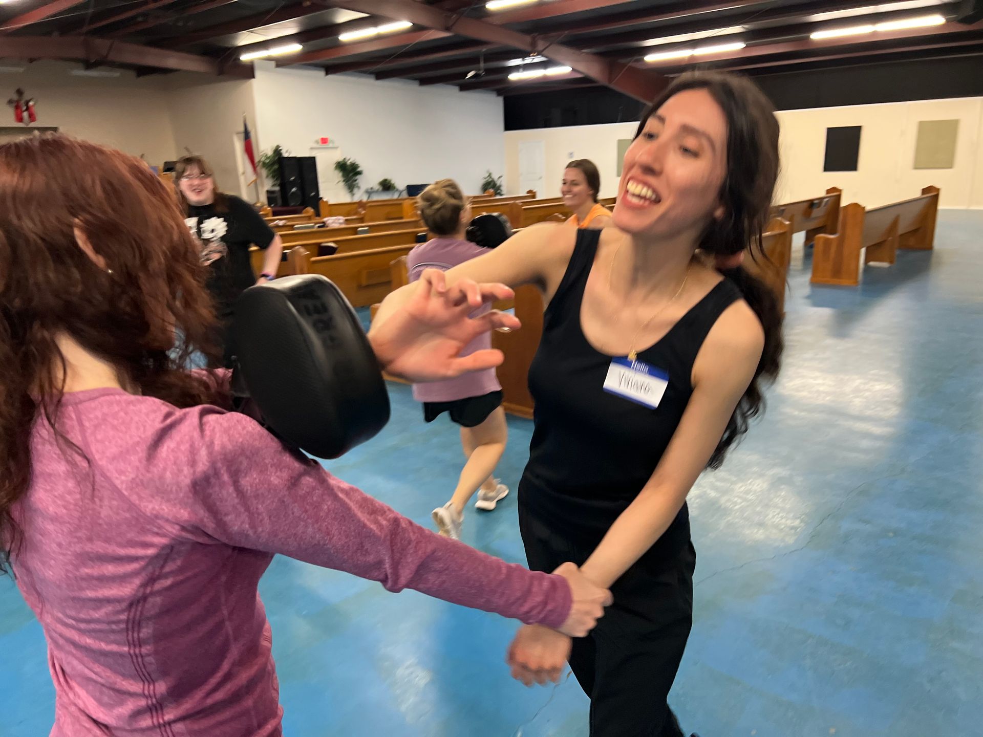Student performing Krav Maga drills to enhance mobility and flexibility at Agoge Krav Maga.