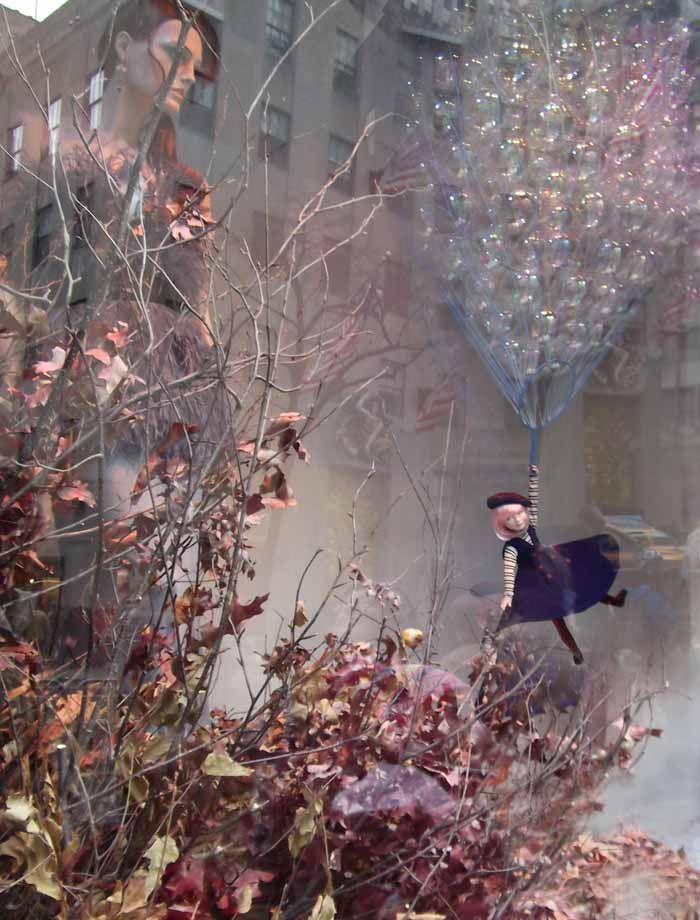 Saks Christmas Display NY by Lorna Flanagan