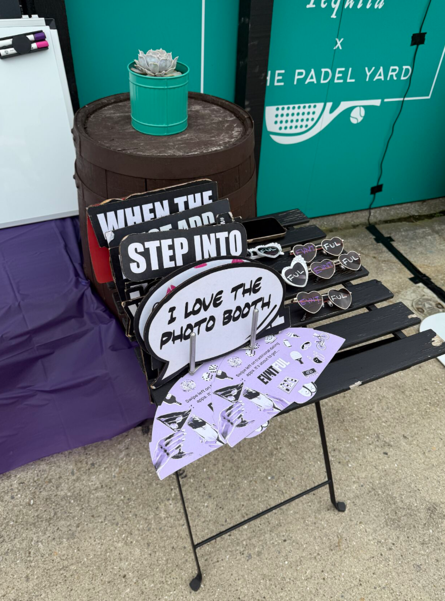 soft launch, evntful launch event, activity based dates, evntful dating, evntful events, launch event how to, step into the booth london