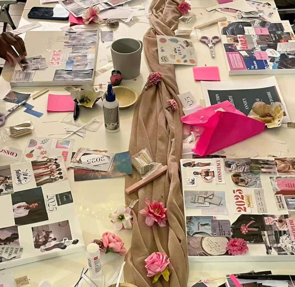 vision board party, vision board london, vision board evntful events, vision board event in london, girls only event