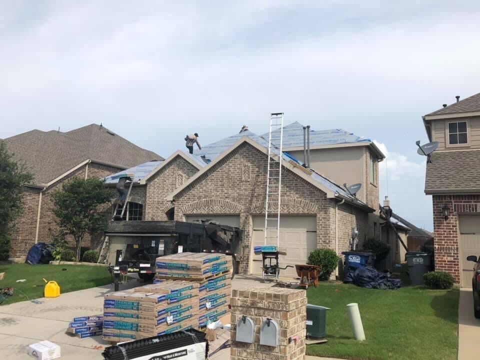 House Under Renovation — Sherman, TX — Top Repair Roofing
