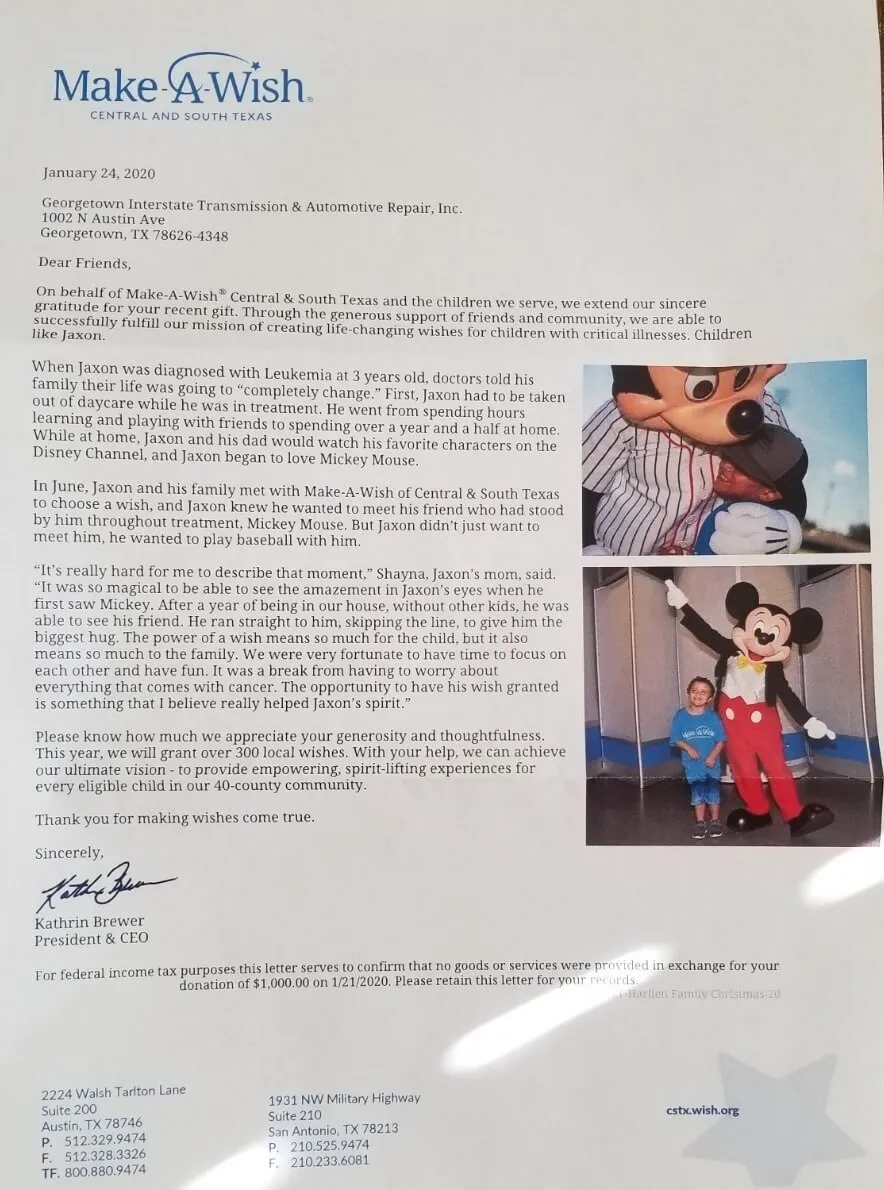 Gallery Image | Georgetown Interstate Transmission & Auto Repair