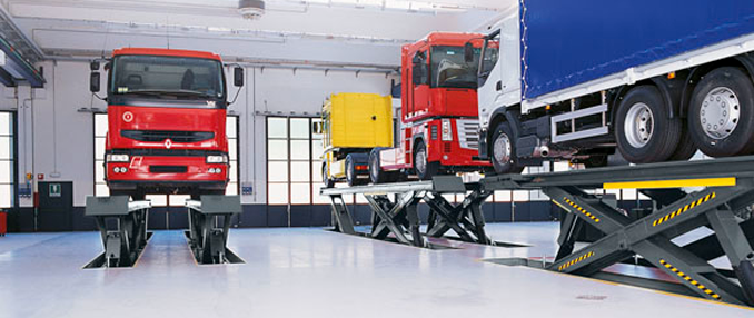 commercial hgv vehicle lifts