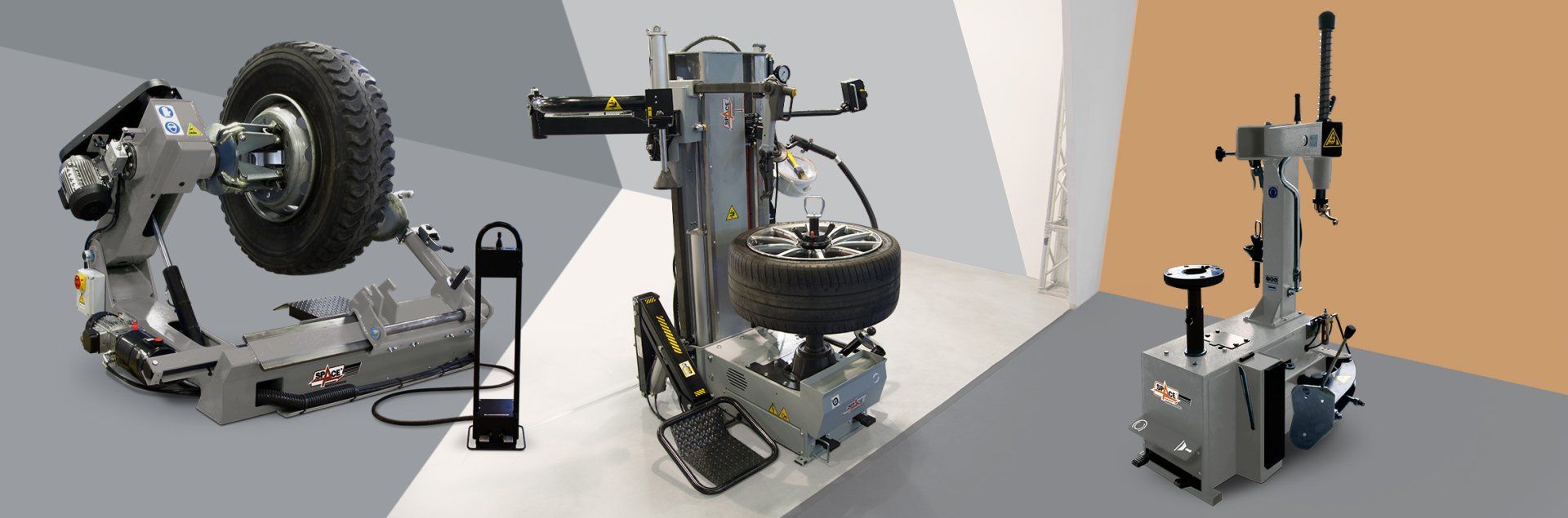 LEVERLESS TYRE CHANGER