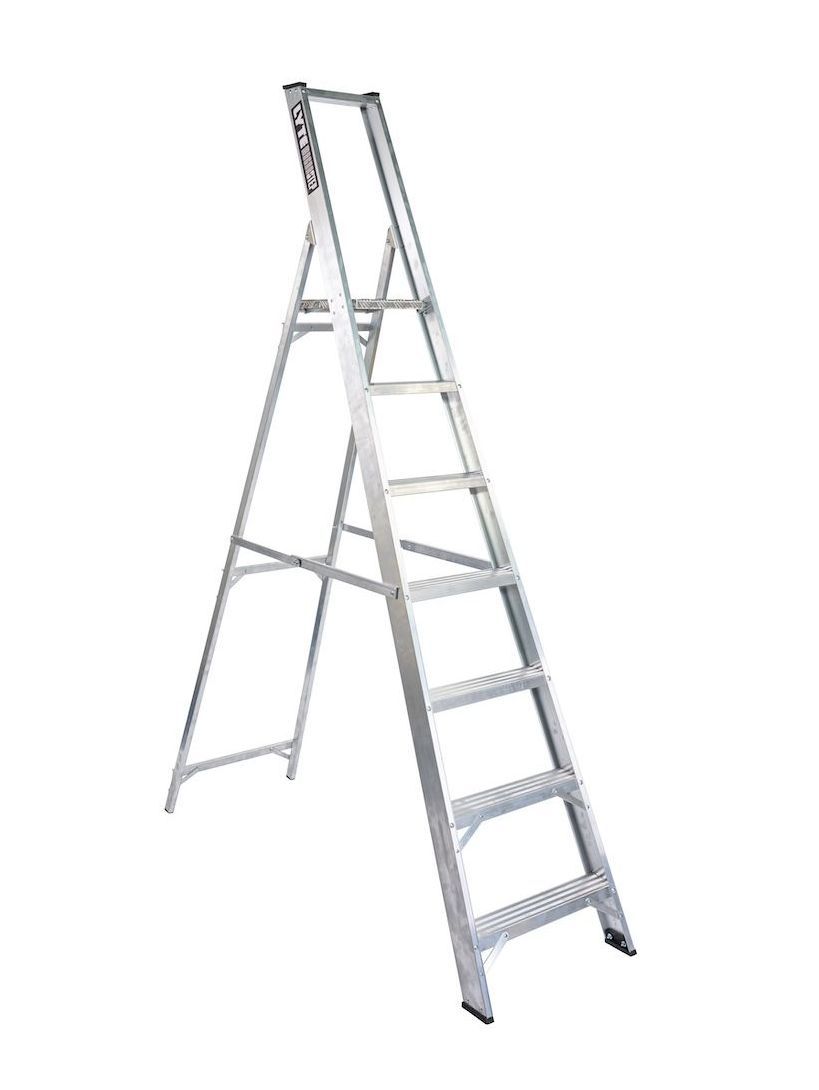 NESPM/NBSBPM Magnastep Aluminium Platform Step Ladder