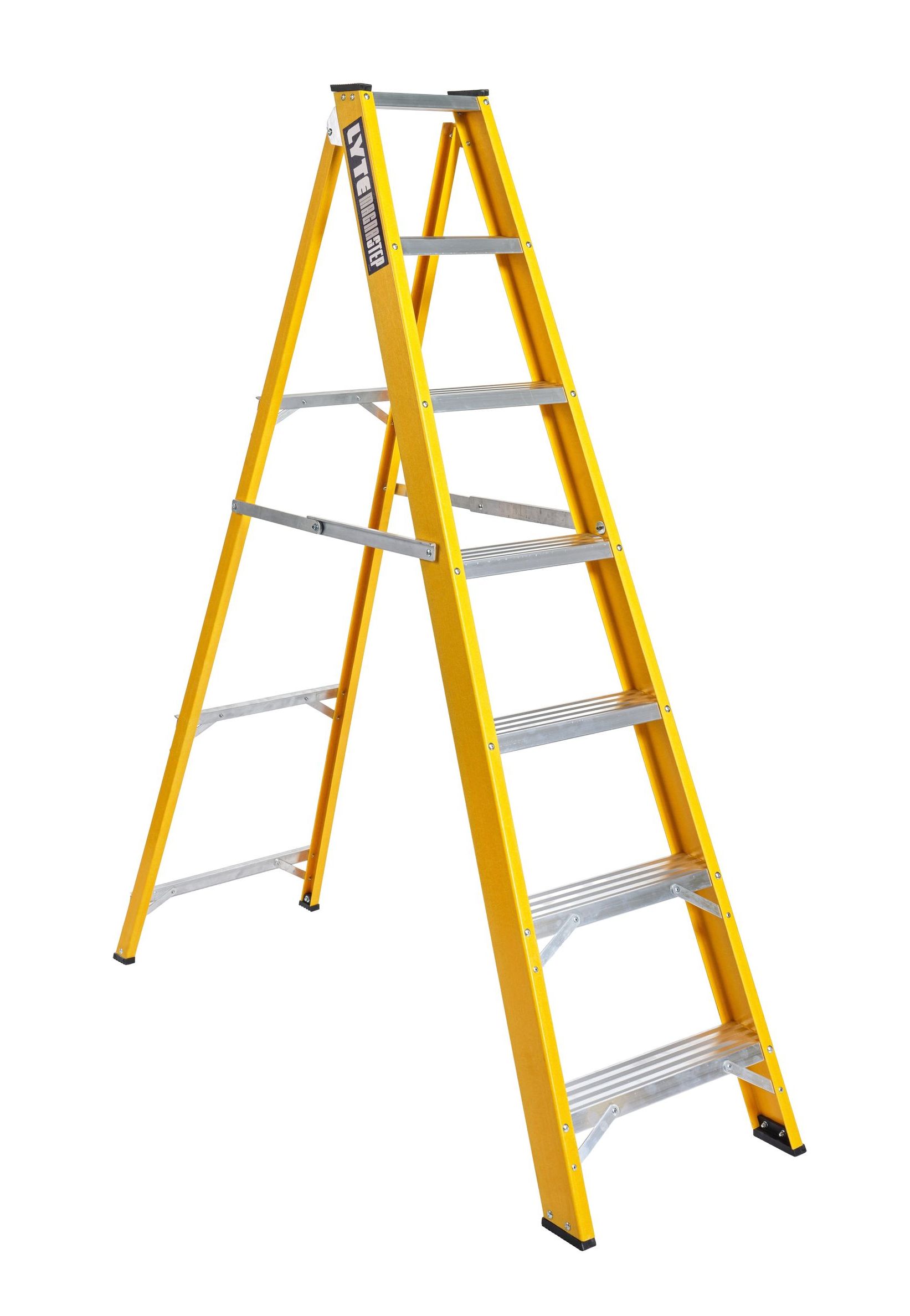 NGFBBM MagnaStep Glassfibre Swingback Step Ladder