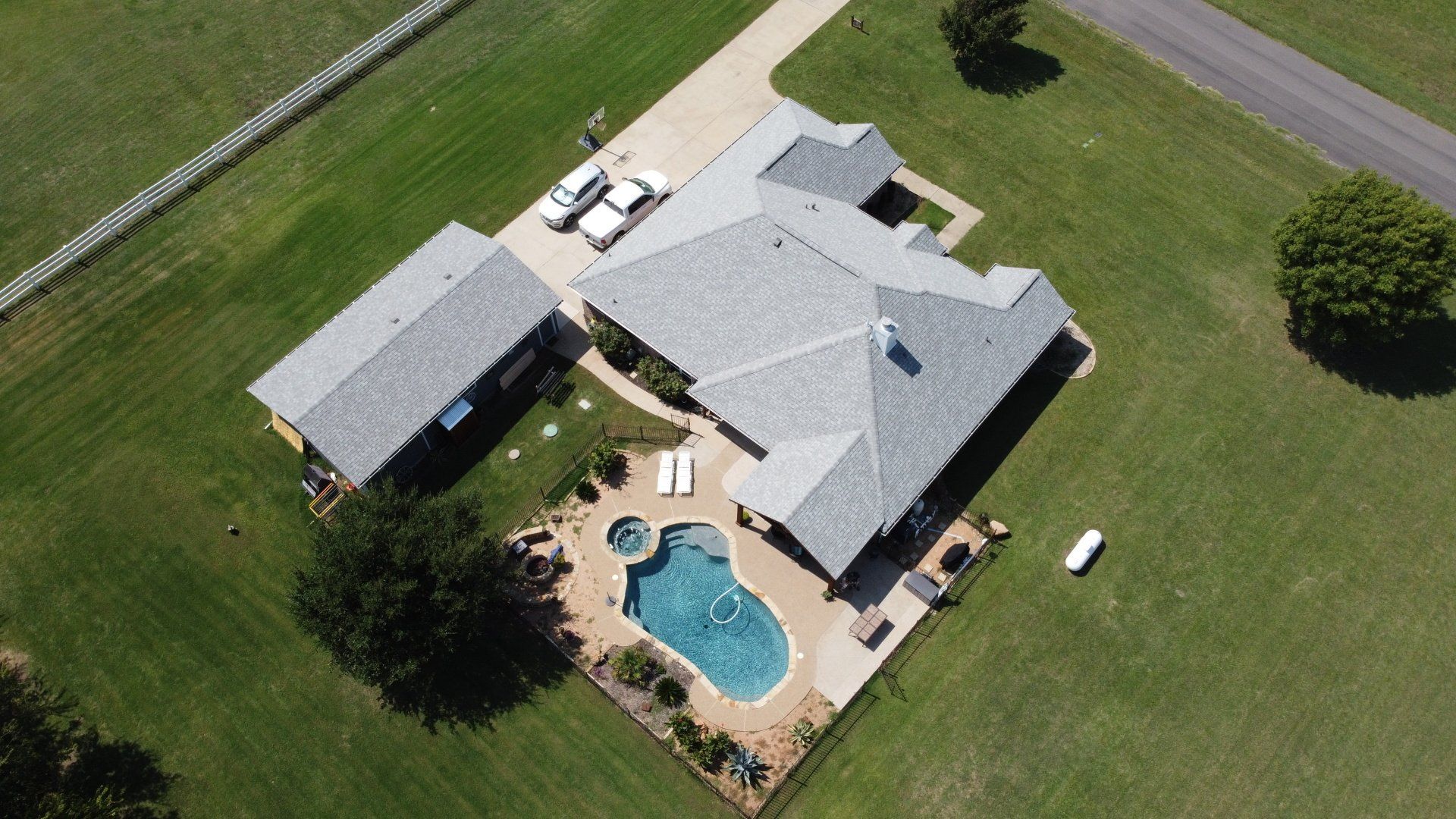 Beautiful View Of The Modern House — Haslet, TX — Super Roofman