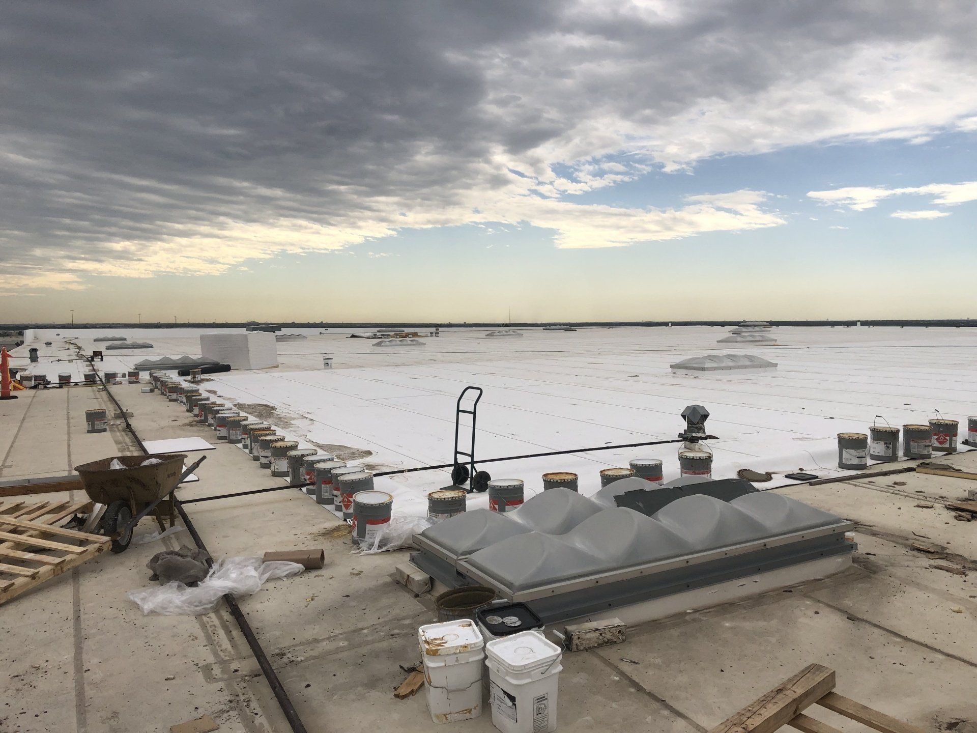 Flat Roofing — Haslet, TX — Super Roofman