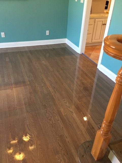 Floor Types — Cherry Black Hardwood Floor in Greenfield, IN