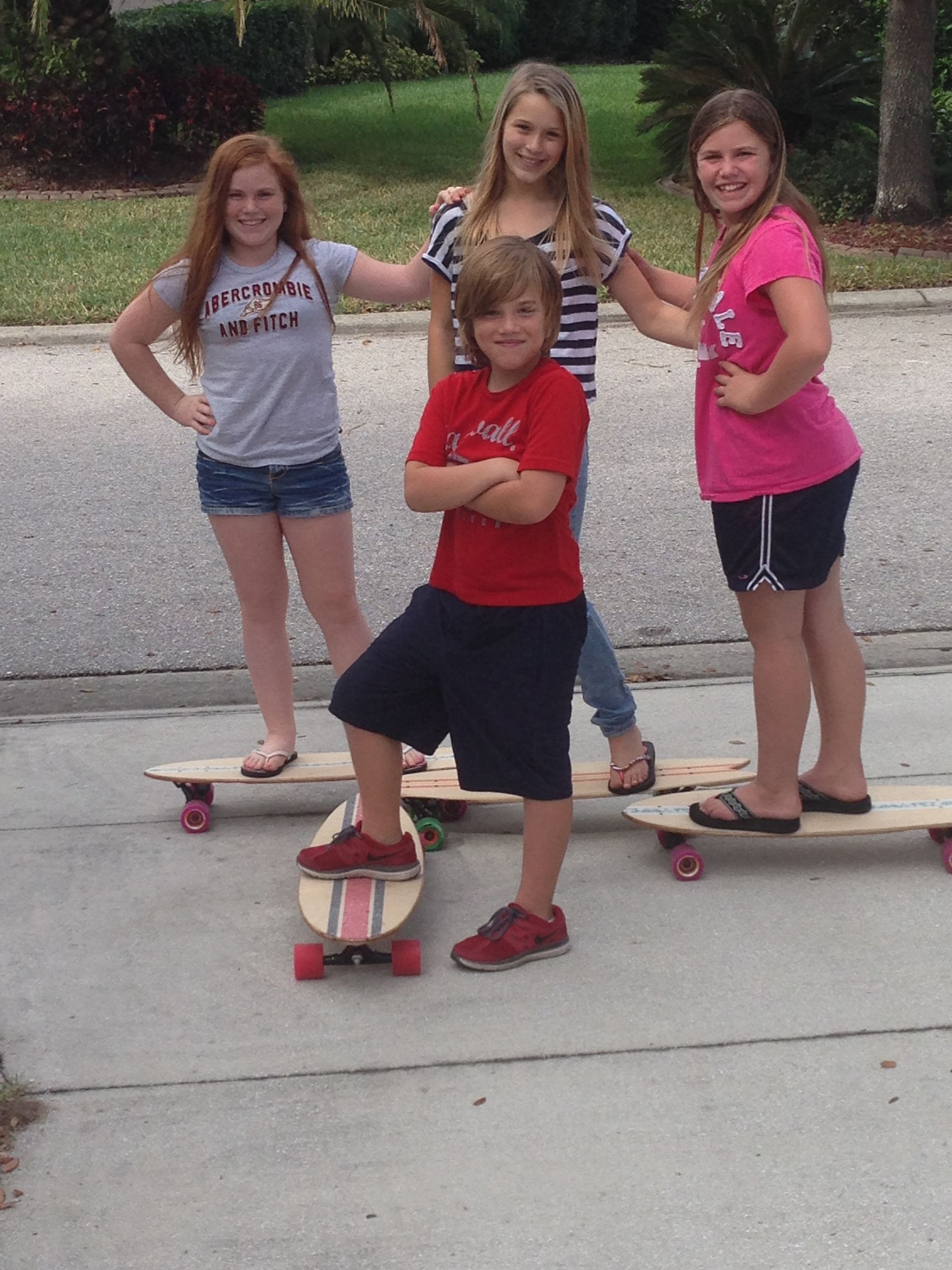 Local crew on their FishPlanx boards!