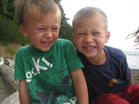 Seasonal brand name boys clothing