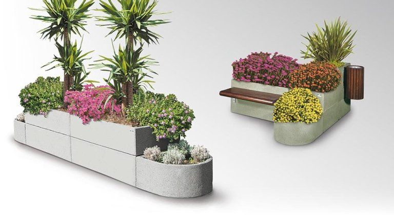 System green Planters