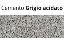 Cemento Grigio acidato