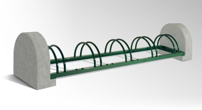 Archiduo cem. bicycle stand