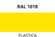 RAL 1018 - plastica