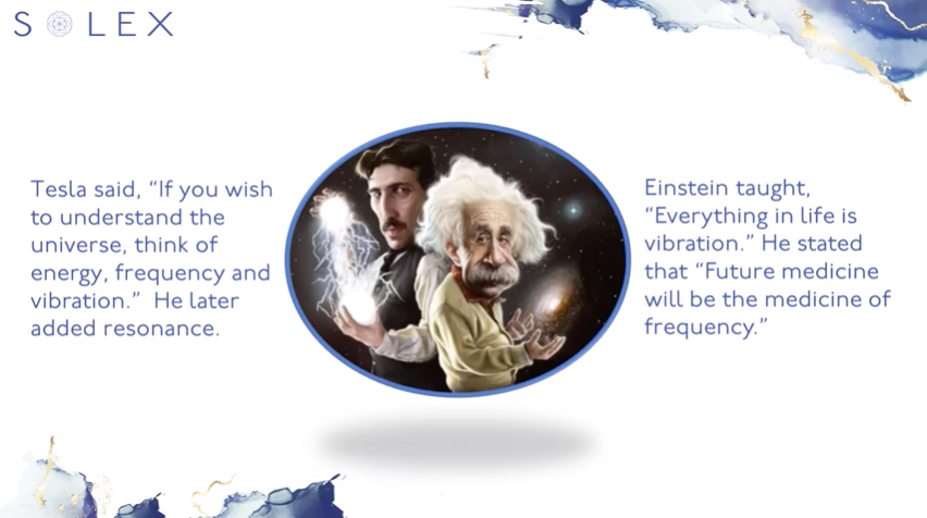 AO Scan is based on the works of scientists - Tesla & Einstein