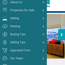 A screenshot of a website that says about us 