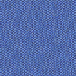 A close up of a blue denim fabric texture.