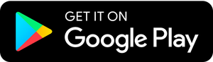 The Google Play store logo, featuring a colorful triangle icon next to the white text