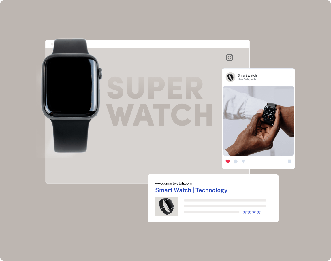 a person is holding a smart watch in their hand .