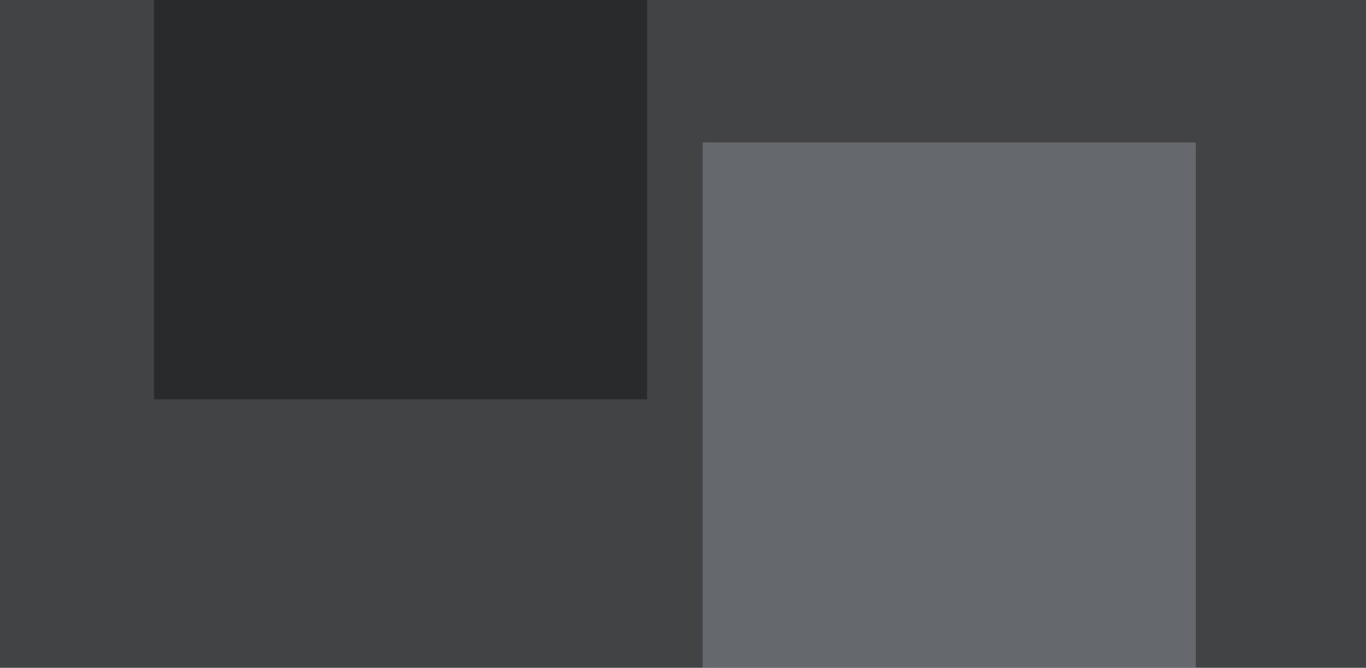 A black and gray background with a gray rectangle in the middle.