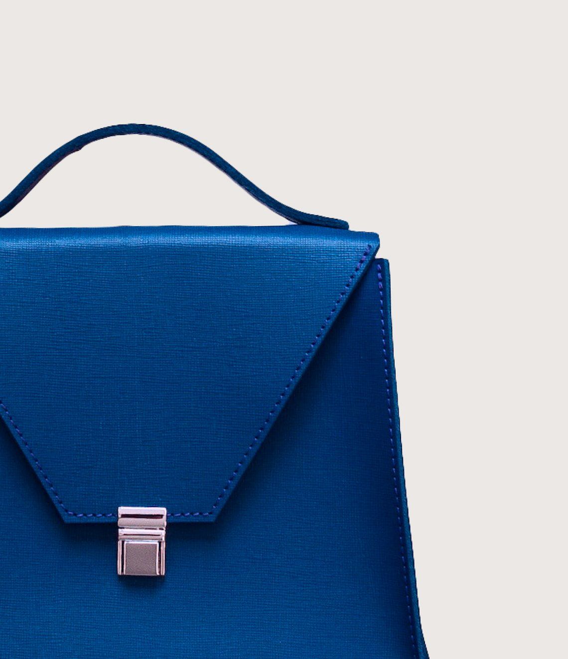 Lock Detail Handbag