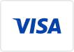 A blue visa logo on a white background.