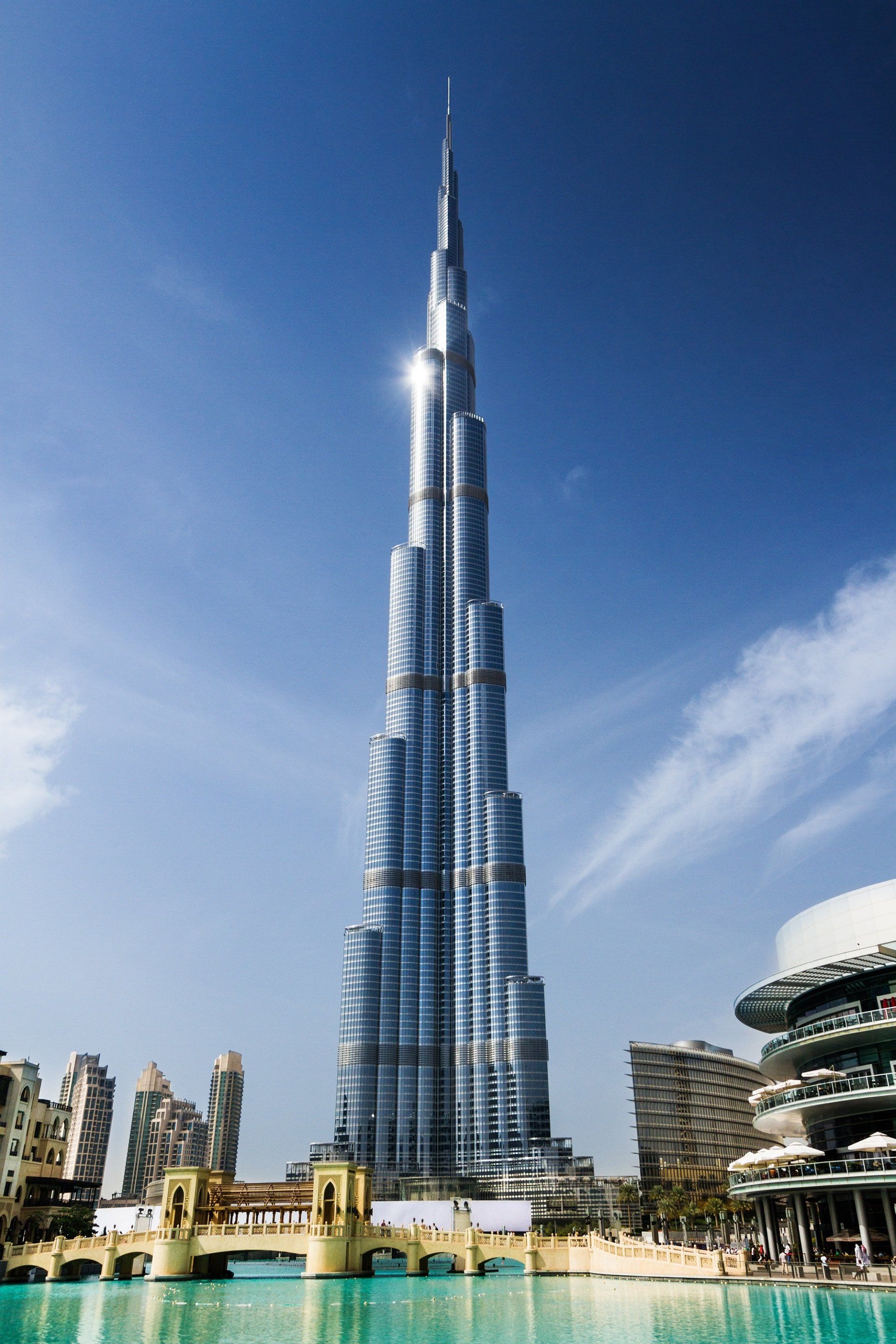 The burj khalifa is the tallest building in the world
