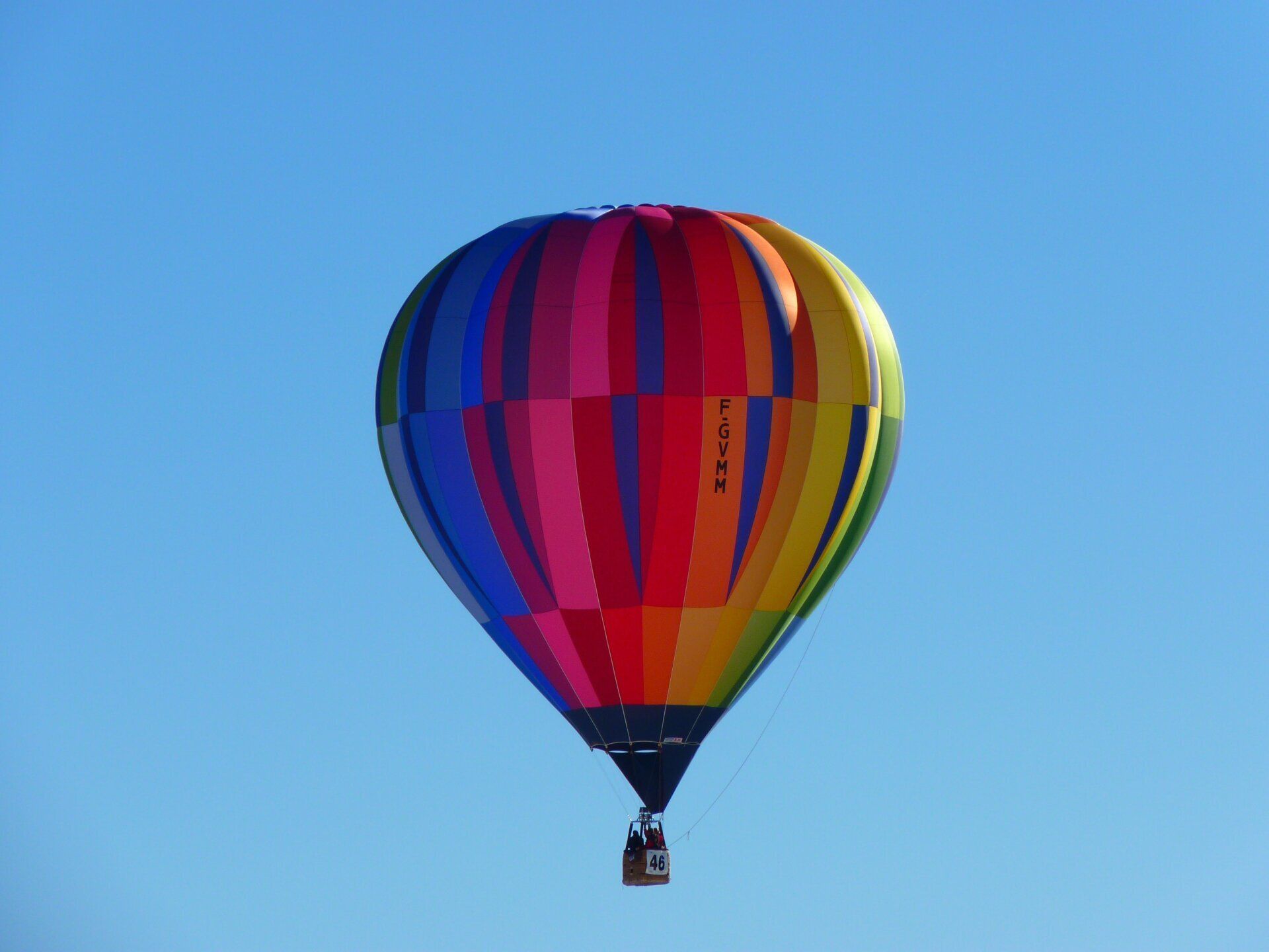 Big Balloon tour in air