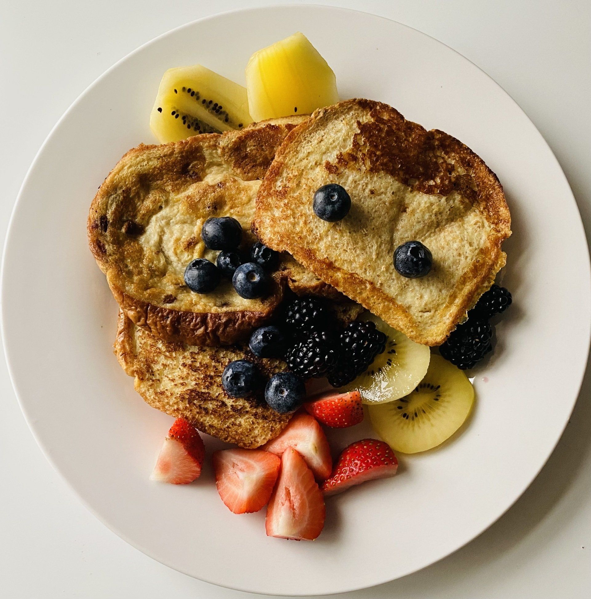 Discover the culinary magic of our Vegan French Toast, a delectable dish that caters to all palates 